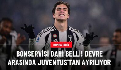 Bonservisi dahi belli! Devre arasında Juventus’tan ayrılıyor