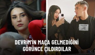 Devrim’in maça gelmediğini görünce çıldırdılar