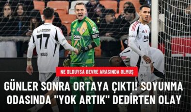 Günler sonra ortaya çıktı! Soyunma odasında Yok artık dedirten olay