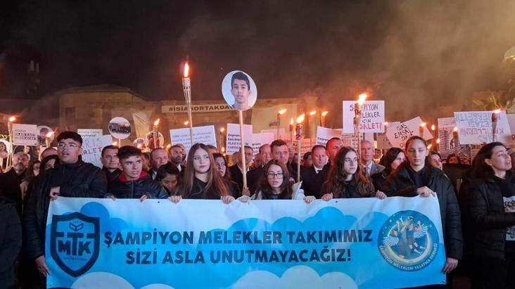 KKTC’de İsias Otel davası için protesto