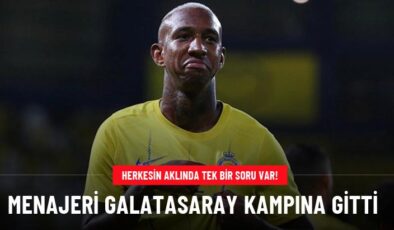 Menajeri Galatasaray kampına gitti