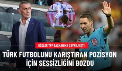 Türk futbolunu karıştıran pozisyon için sessizliğini bozdu